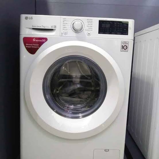 Mesin cuci normal setelah diservice